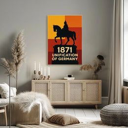 Unification of Germany 1871 Historical or Presidential Poster