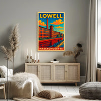 Lowell, Massachusetts Poster