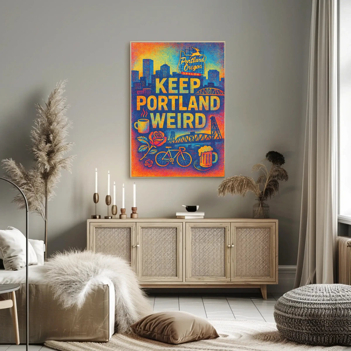 Keep Portland Weird Poster