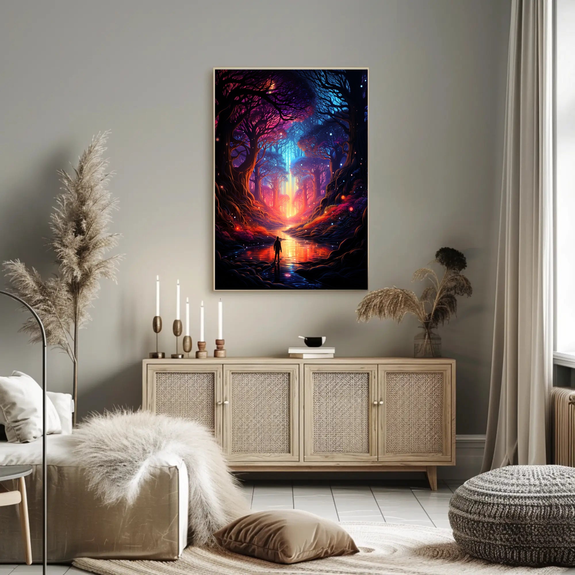 Enchanted Forest Journey Poster