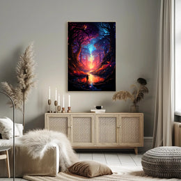 Enchanted Forest Journey Poster