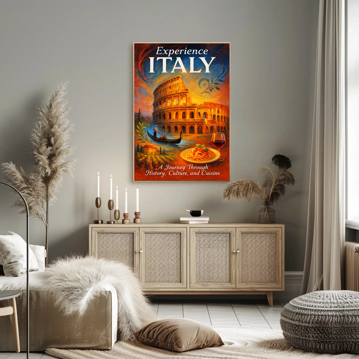 Experience Italy Poster