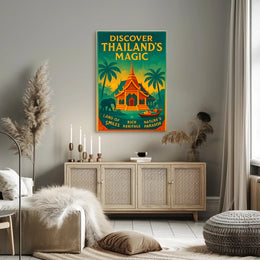 Discover ThailandS Magic Poster