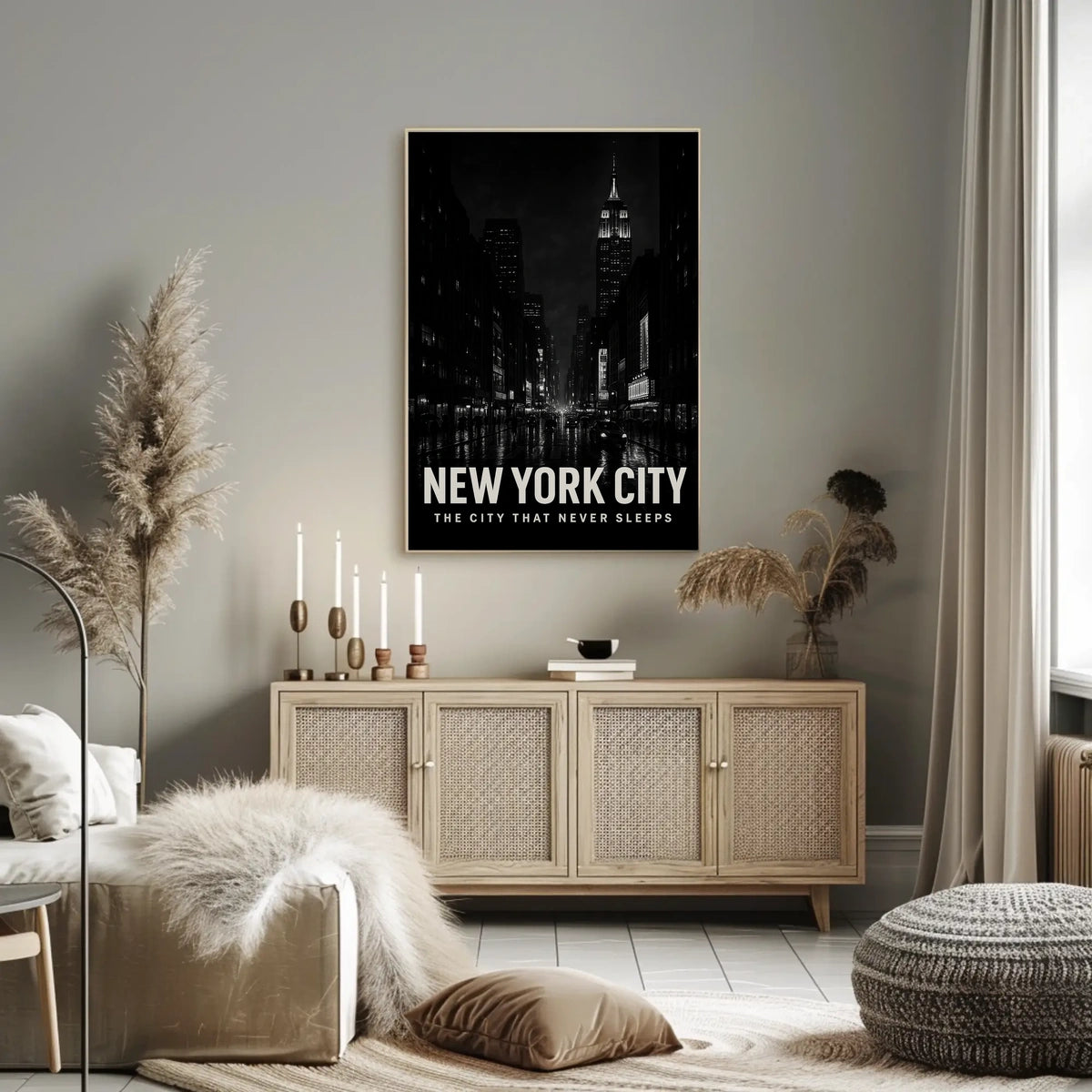 New York City The City That Never Sleeps Poster