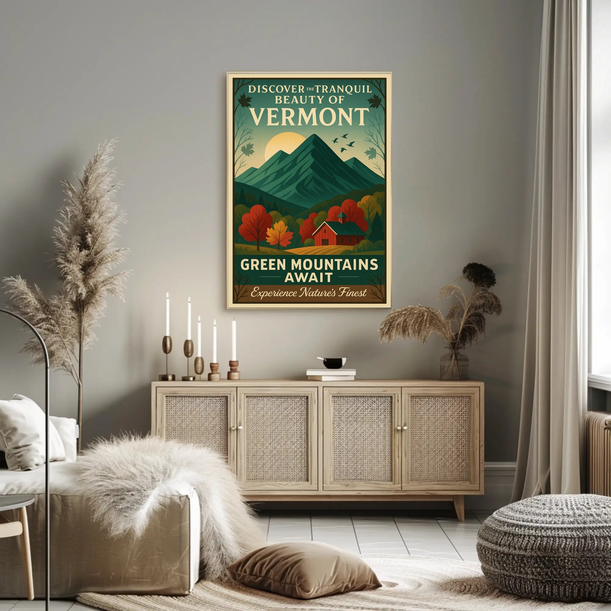 Vermont Scenic Beauty Wall Art Print