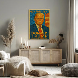 Donald Trump Vision of Triumph Poster