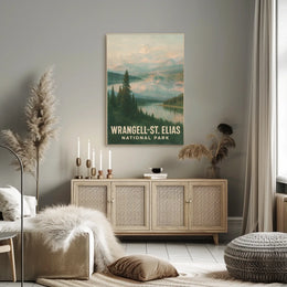Wrangell-St. Elias National Park Poster