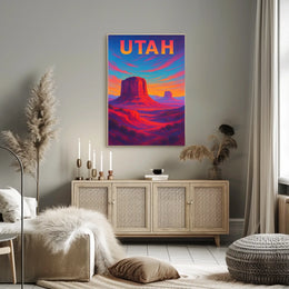 UtahS Majestic Landscape Poster