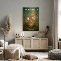 Orchid Mantis Grace in Motion Poster
