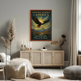 Land of the Free, Home of the Brave Poster