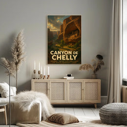 Canyon De Chelly Ancient Cliff Poster