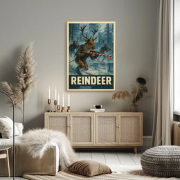Reindeer Patrol Poster