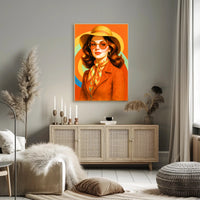 Retro Elegance Poster PosterGoat
