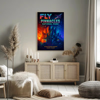Fly Pinnacles National Park Art Print