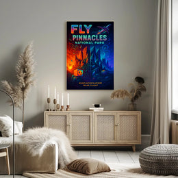 Fly Pinnacles National Park Art Print