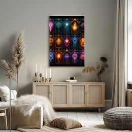 Elemental Symbols Poster