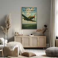 Bell P-39 Airacobra Rising Acclaims Poster
