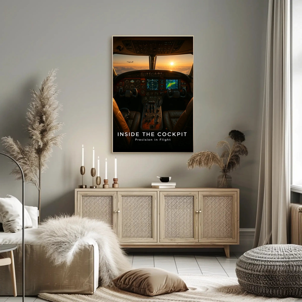 Inside the Cockpit Poster