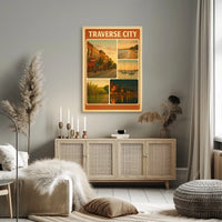 Traverse City Charm Poster