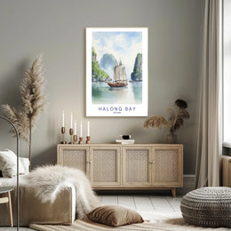 Halong Bay Serenity Travel Poster PosterGoat