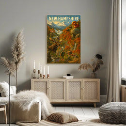New Hampshire Adventure Poster