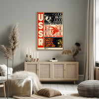 USSR – Country of 189 Peoples Poster PosterGoat