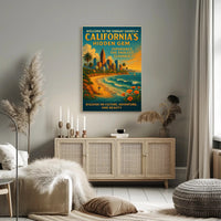 Californias Hidden Gem Poster PosterGoat