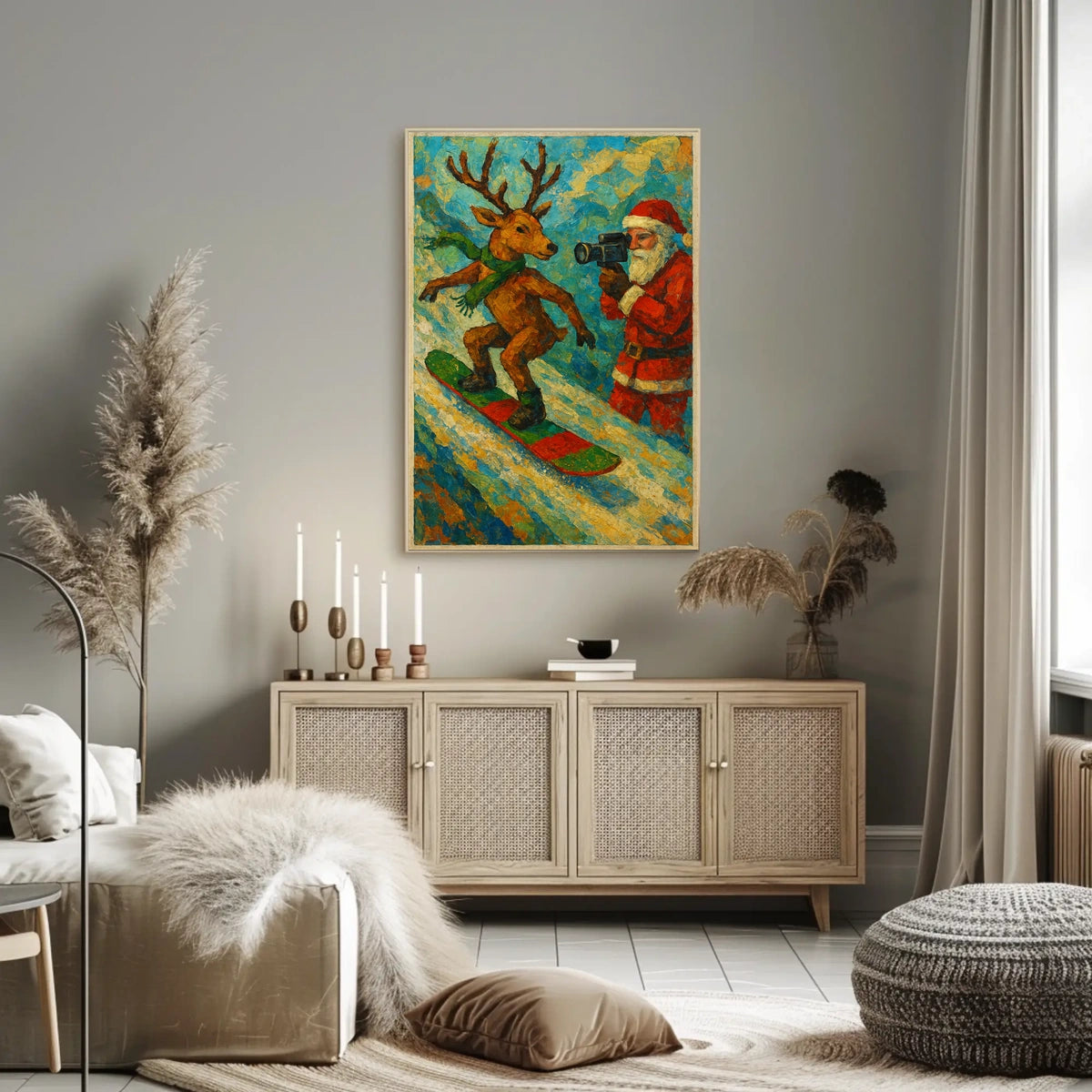 SantaS Winter Adventure Poster