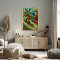 SantaS Winter Adventure Poster