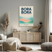 Bora Bora Travel Poster PosterGoat