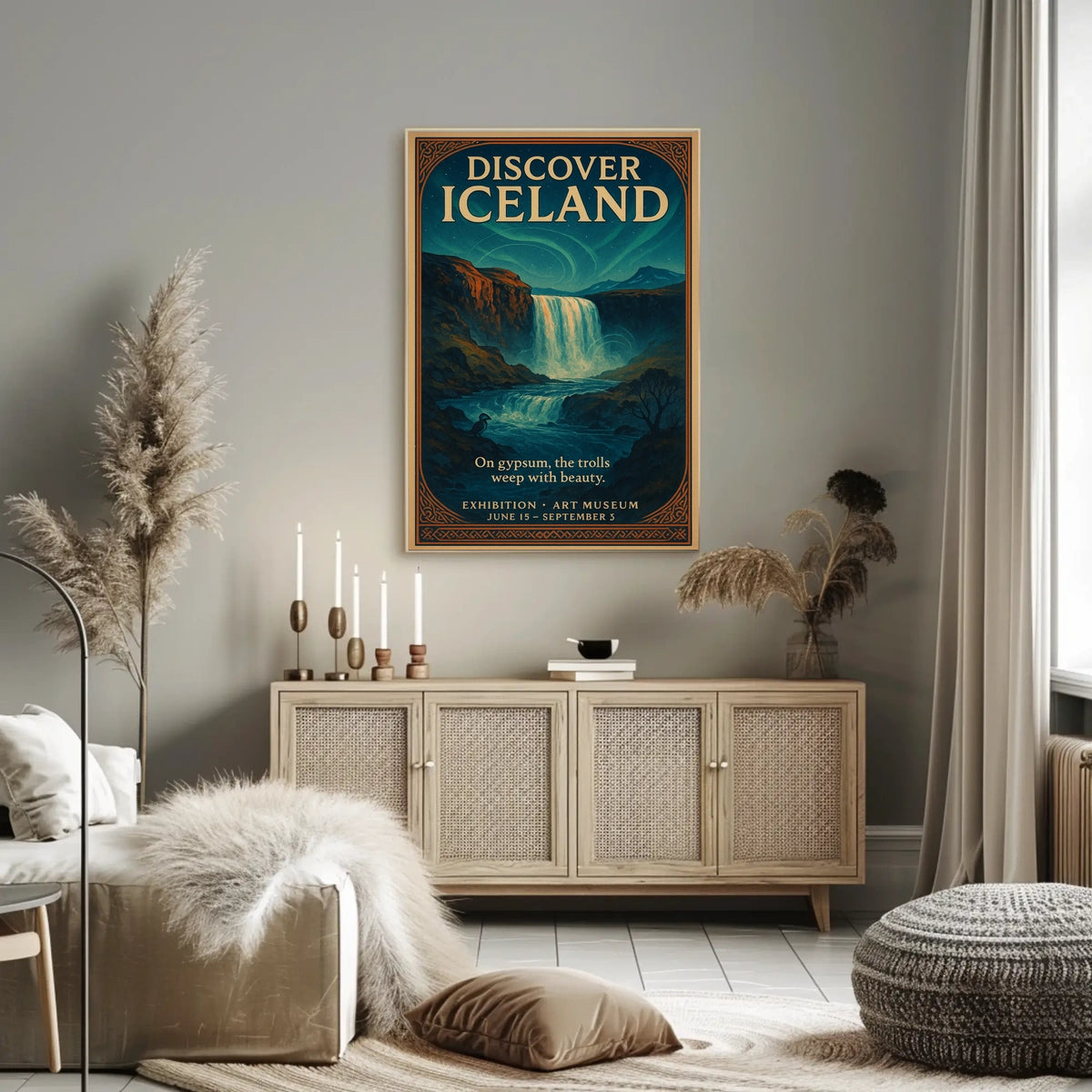Discover Iceland Poster