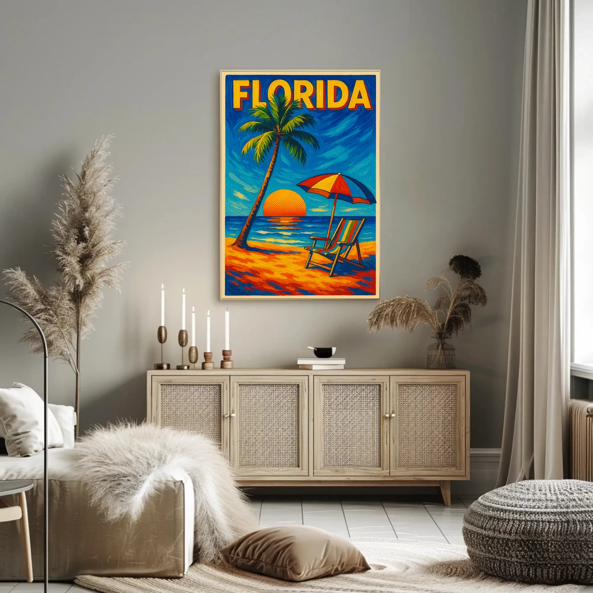 Florida Sunset Poster
