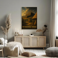 PuUkoholā Heiau Sacred Temple Poster