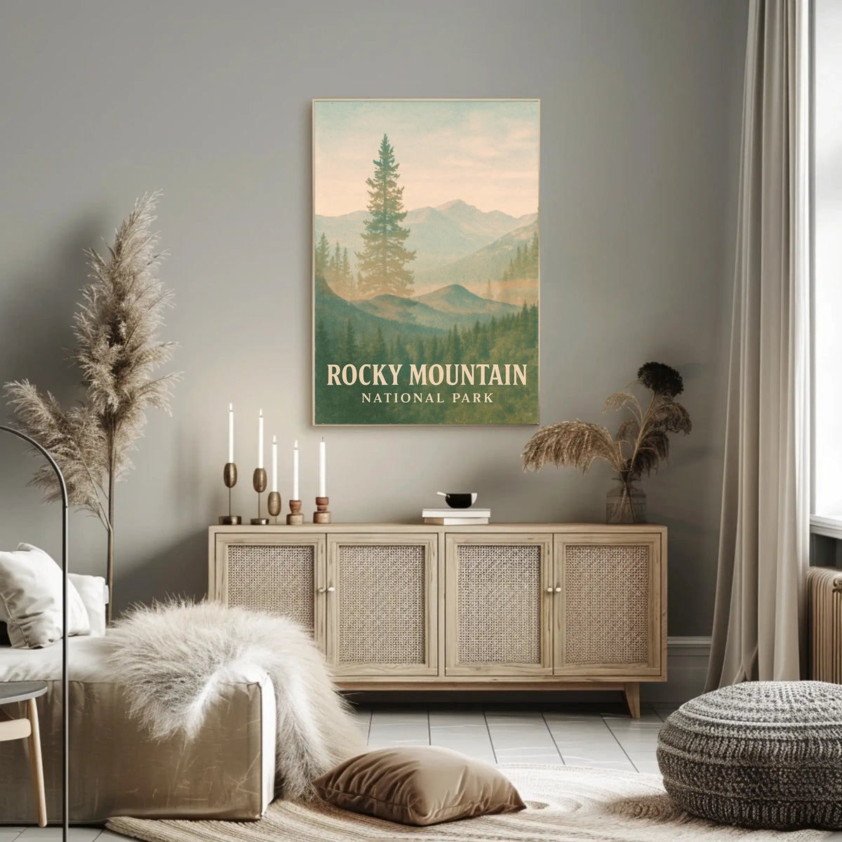 Rocky Mountain National Park Poster