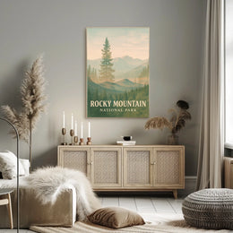 Rocky Mountain National Park Poster