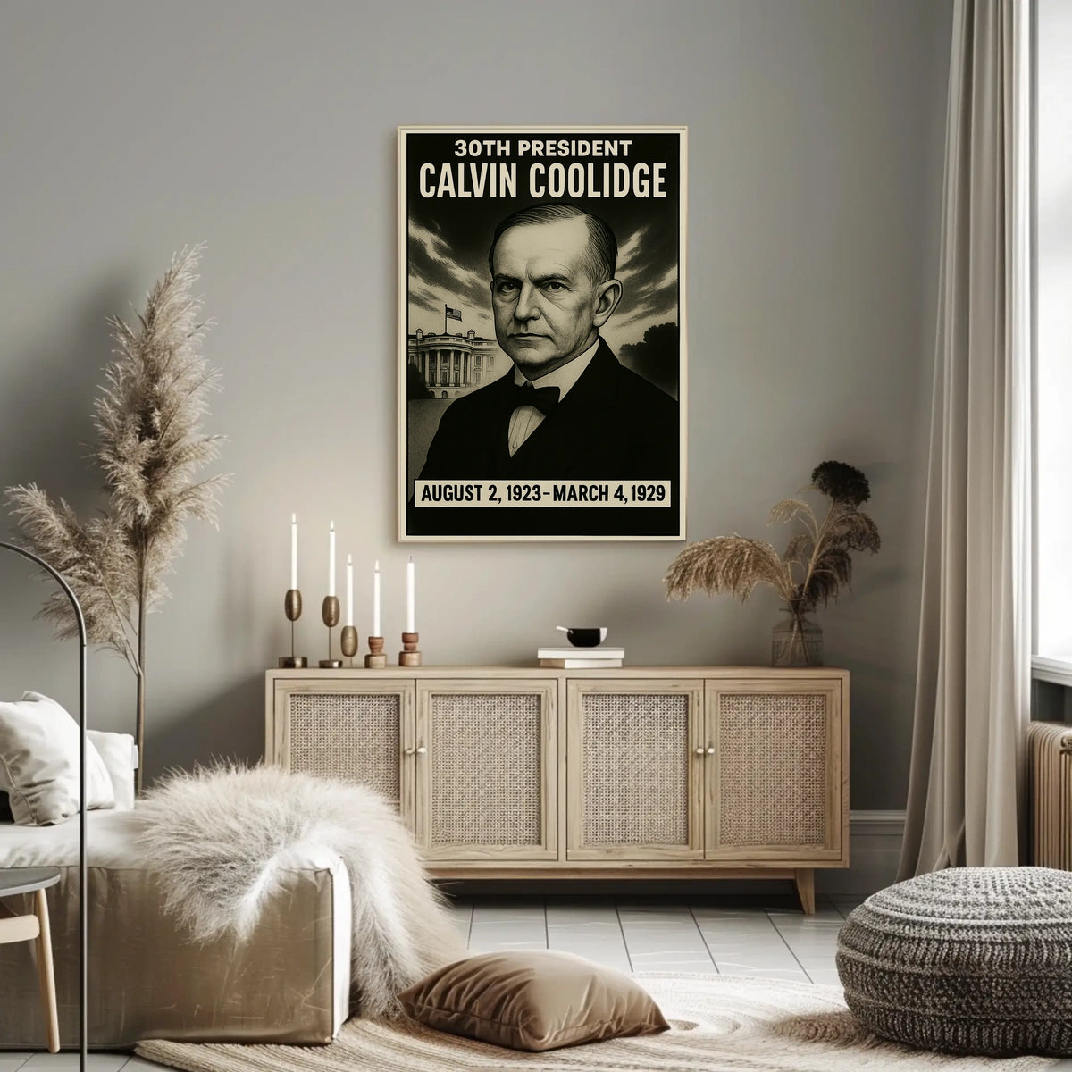 Calvin Coolidge 30Th President Poster