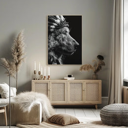 Spirit Of The Wolf Poster