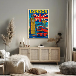 London Landmarks Poster