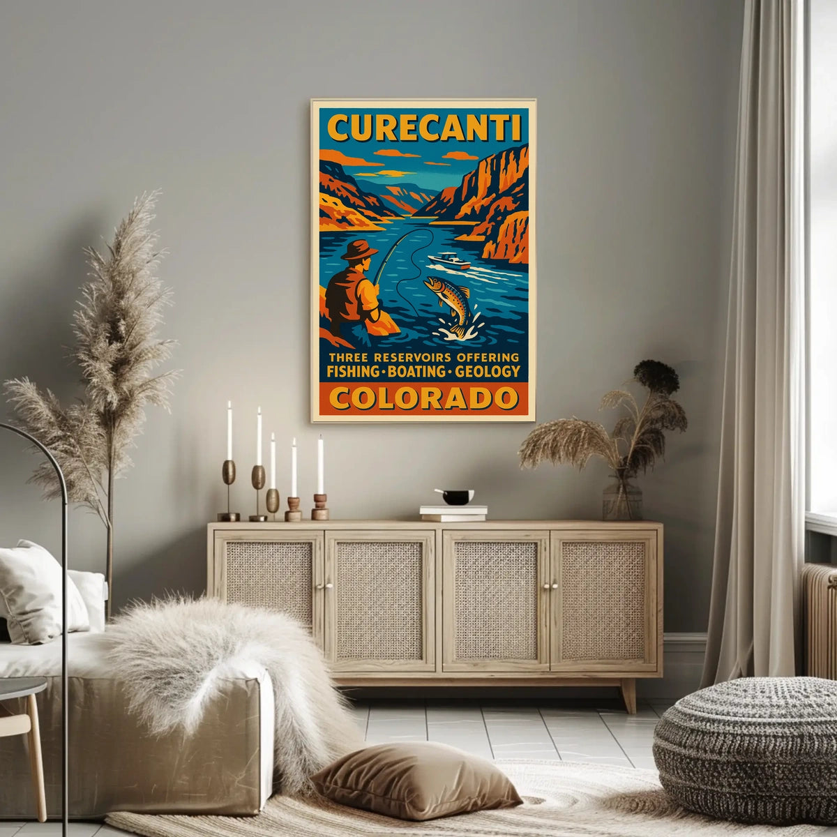 Curecanti Recreation Poster