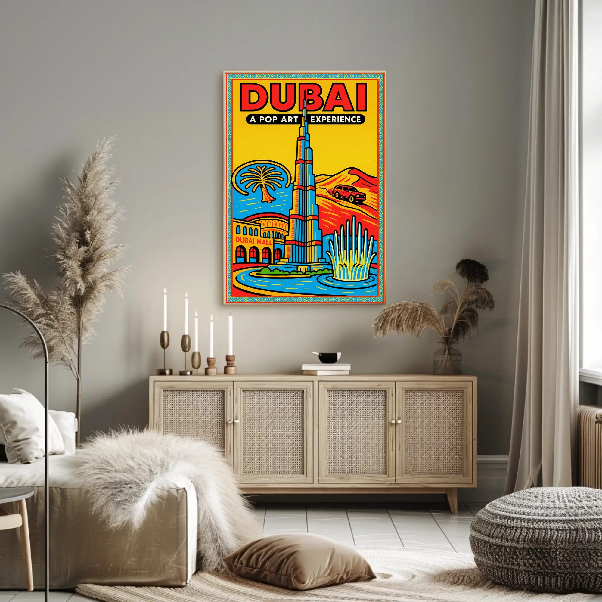 Dubai A Pop Art Experience Poster