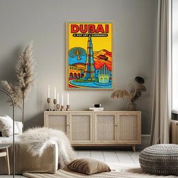 Dubai A Pop Art Experience Poster