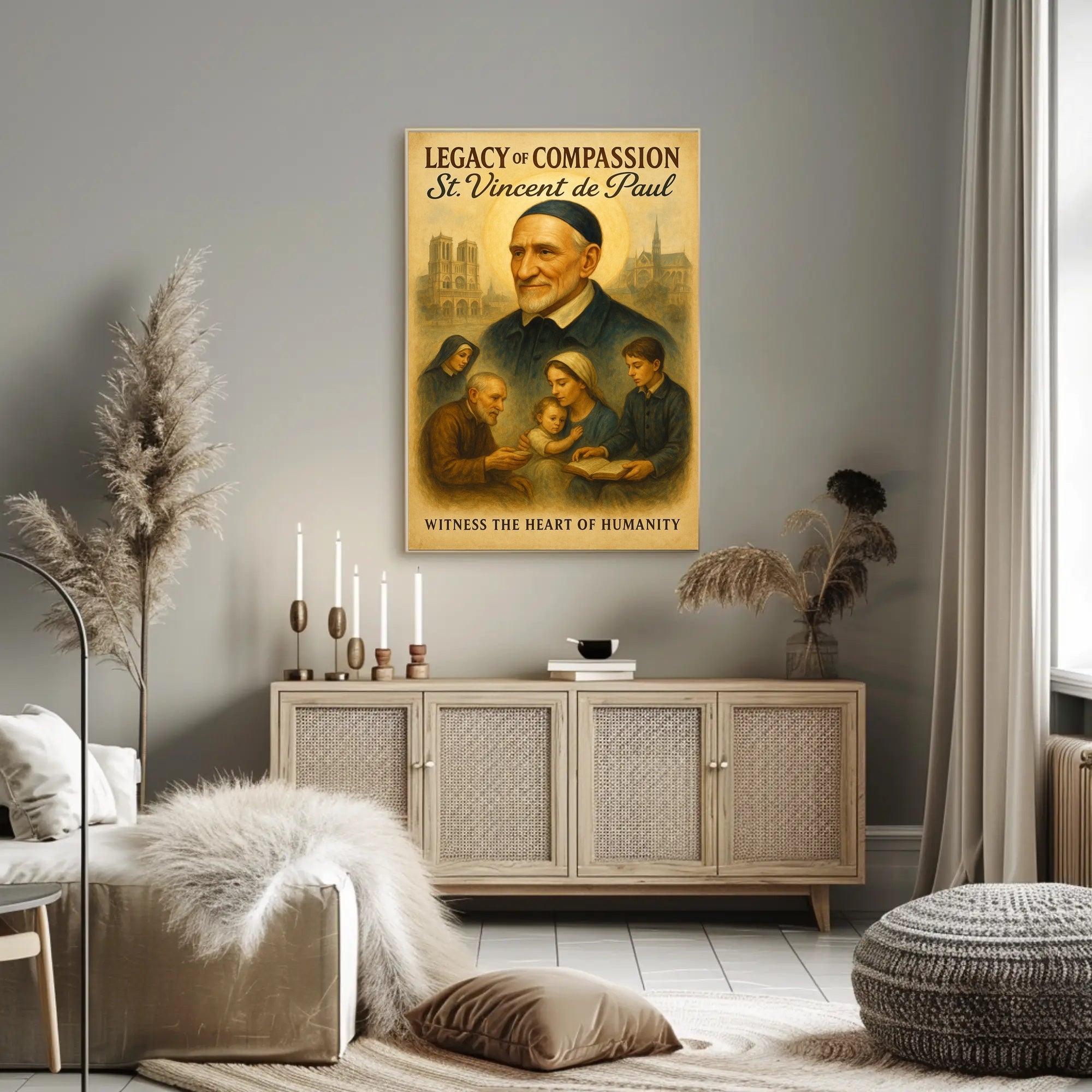 St. Vincent de Paul Cultural or Heritage Poster PosterGoat