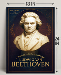 Ludwig van Beethoven A Musical Revolutionary Poster PosterGoat