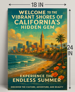 Welcome to Californias Hidden Gem Poster PosterGoat