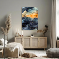 Dreamy Celestial Night Sky: Space or Astronomy Poster