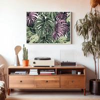 Tropical Foliage Art Poster