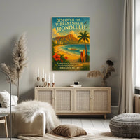 Discover The Vibrant Soul Of Honolulu Poster