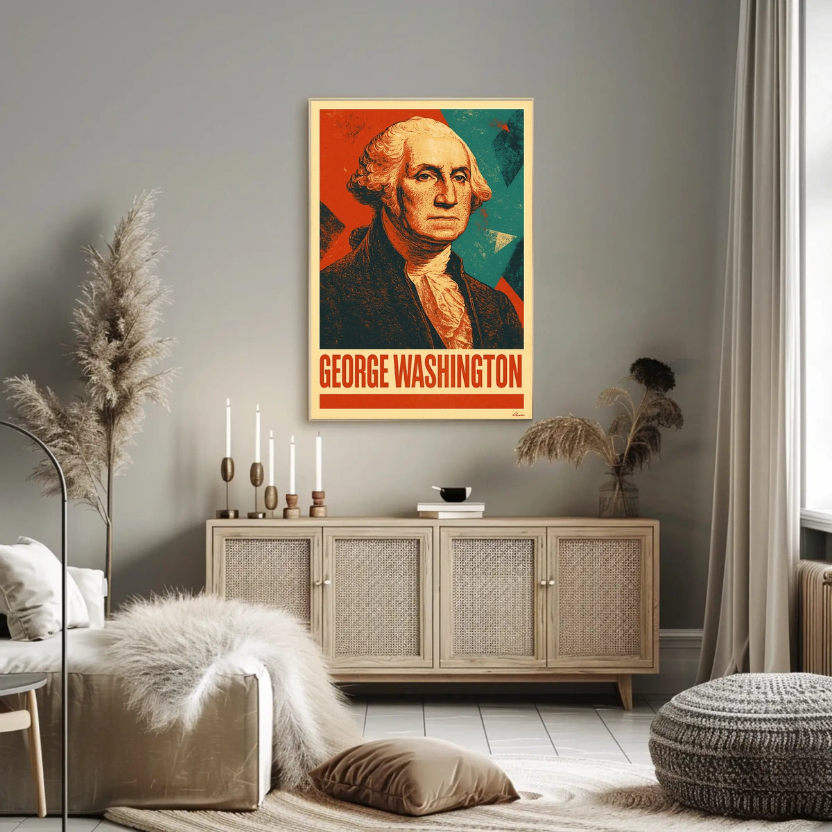 George Washington 1St President Poster