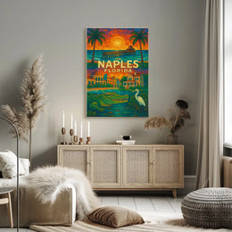 Vibrant Naples, Florida Poster