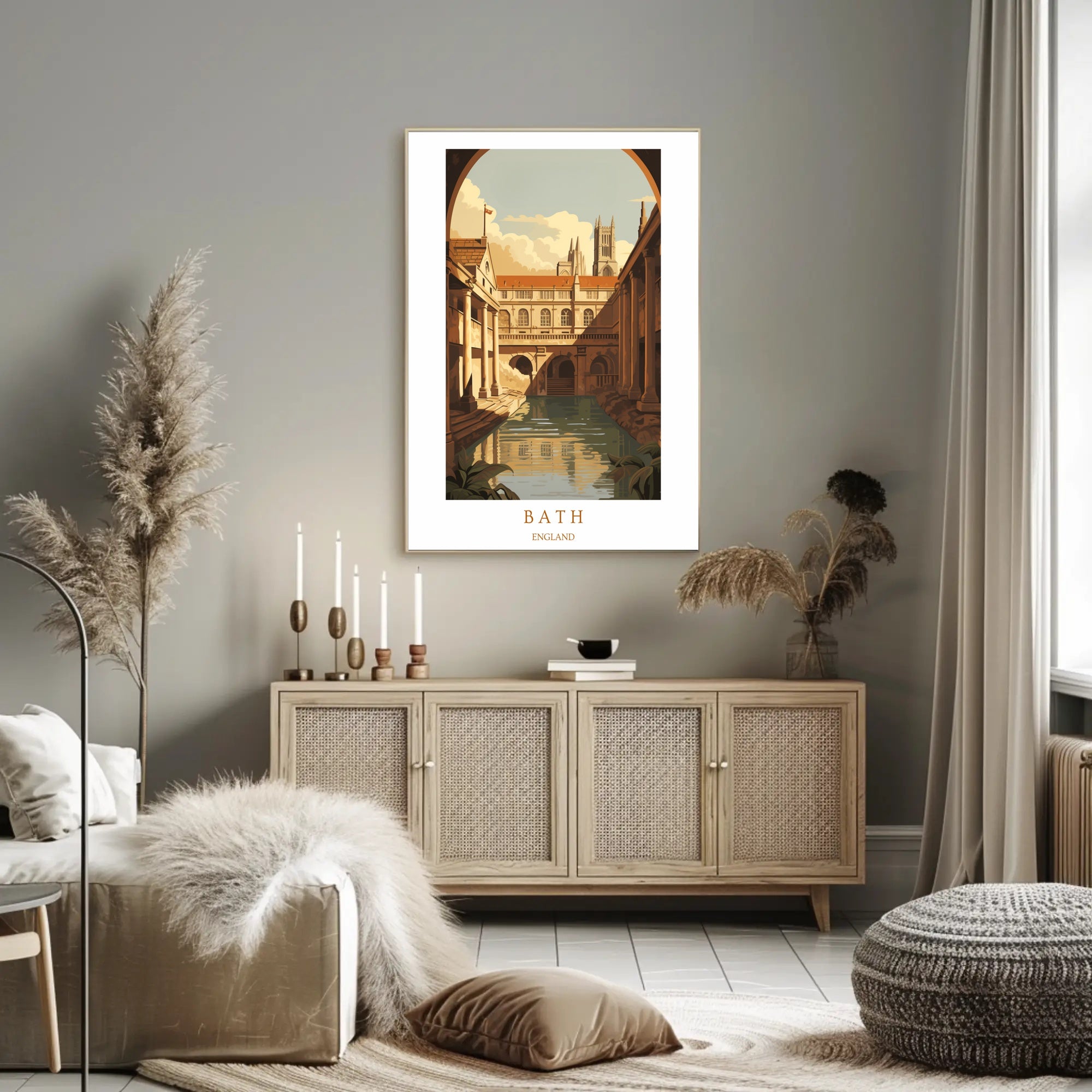 Bath, England Poster PosterGoat